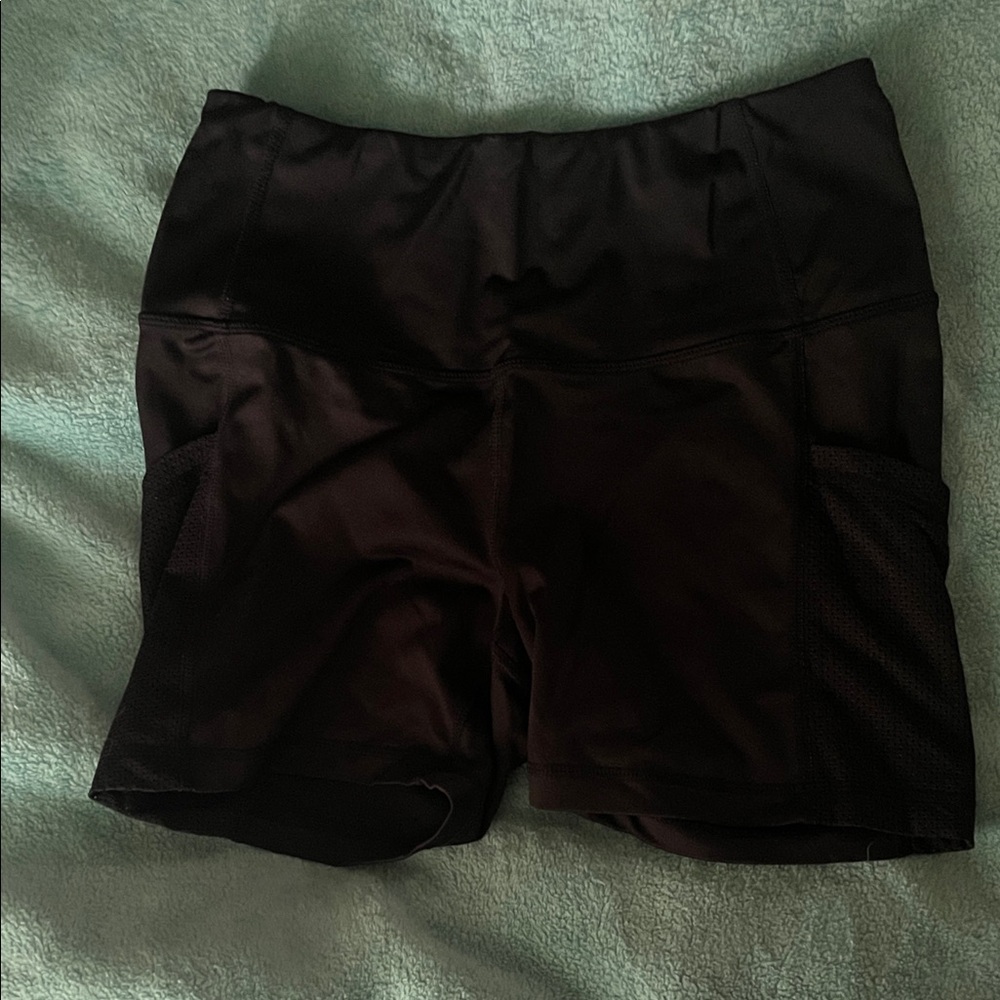 Reebok Women's Black Athletic Shorts